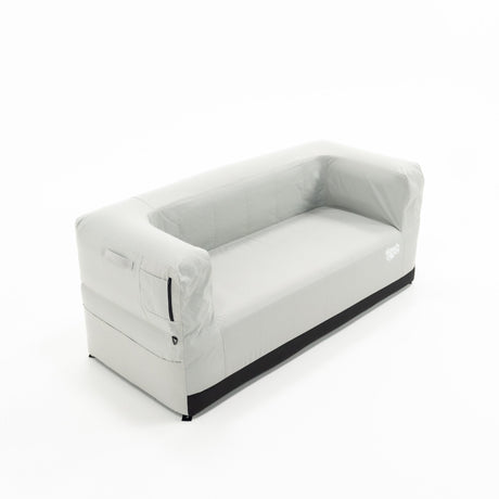 Slouch Couch Inflatable Loveseat - Harbor Gray