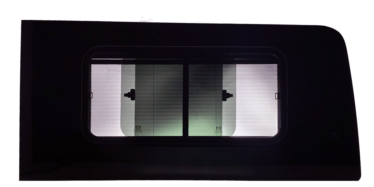 VWD 2007+ Mercedes Sprinter Driver Side Rear Quarter Double Slider Window - 144" WB (SL104-DS)