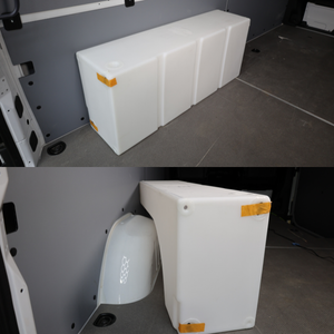 Northwest Conversions 33 Gallon Wheel Well Water Tank (Left)