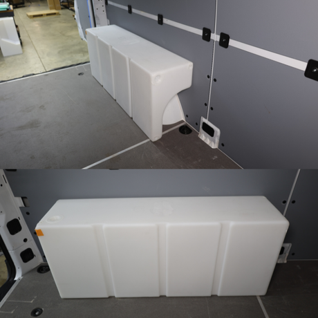 Northwest Conversions 33 Gallon Wheel Well Water Tank (Left)