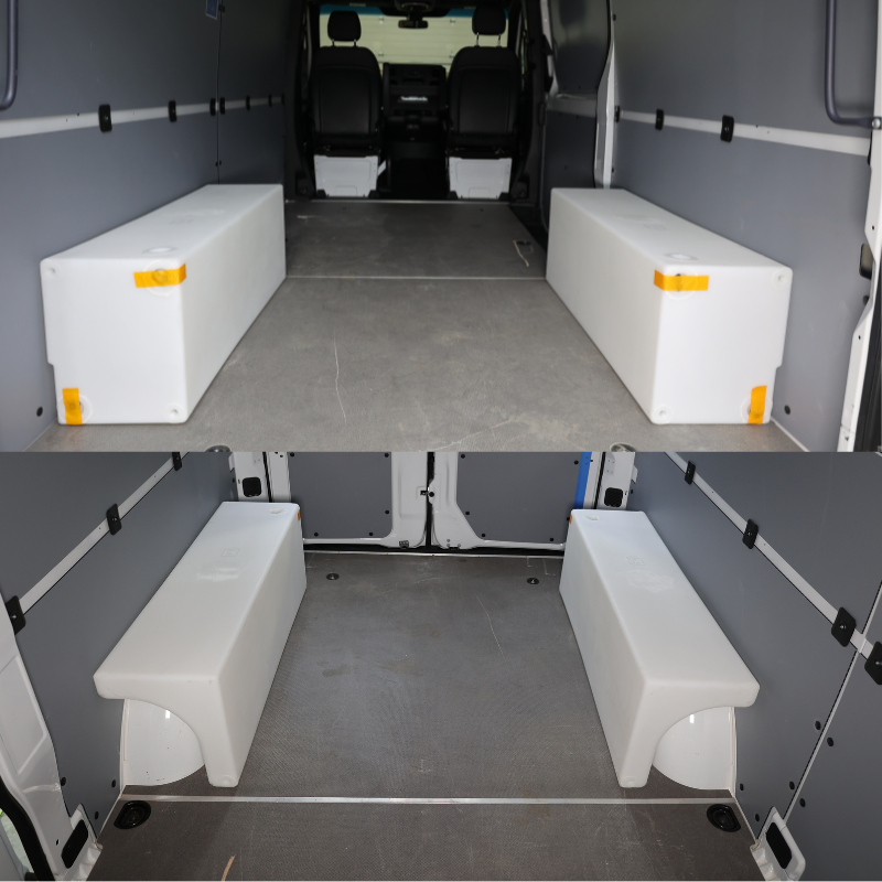 Northwest Conversions 20 Gallon Wheel Well Water Tank (Left)