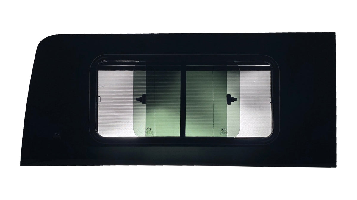 VWD 2007+ Mercedes Sprinter Passenger Side Rear Quarter Double Slider Window - 144" WB (SR104-DS)