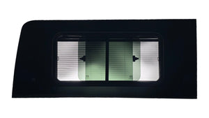 VWD 2007+ Mercedes Sprinter Passenger Side Rear Quarter Double Slider Window - 144" WB (SR104-DS)