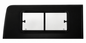 VWD SR104-DS Double Sliding Van Window for Sprinter passenger side rear quarter, product view