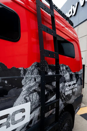 Sandy Vans Mercedes Sprinter Side Ladder