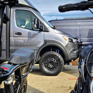Terrawagen Desert Defender Classic Fender Flares – Rounded Rear Arch, Single Cut Install for 2019–2025 Sprinter