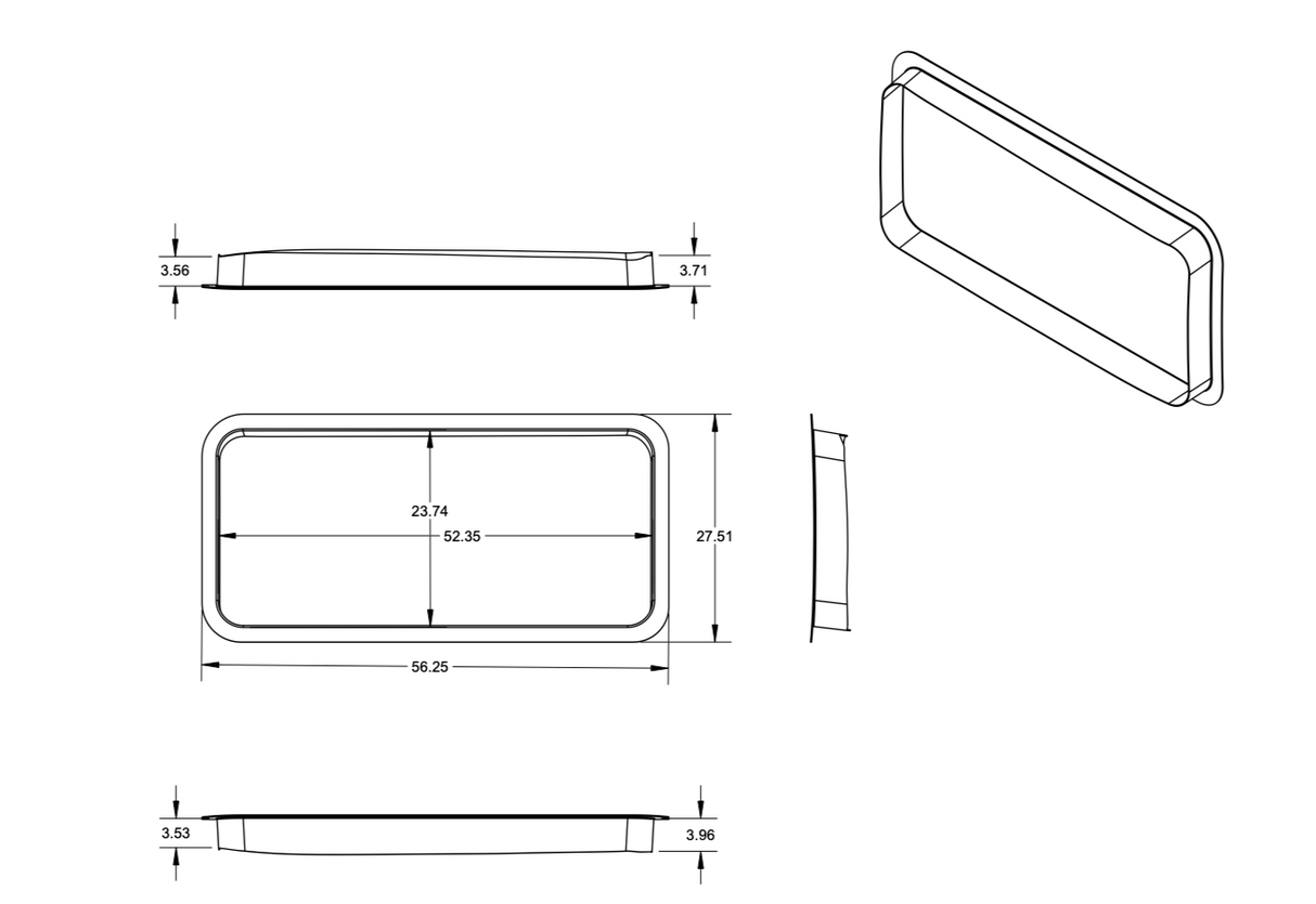 GoCode Mercedes Sprinter Flare Trim Rings - Pair
