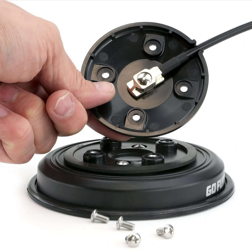 Rugged Radios UNI-MAG Universal NMO or Magnetic Antenna Mount