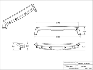 GoCode Mercedes Sprinter D-Pillar Trim Kit (Rear Door Threshold)