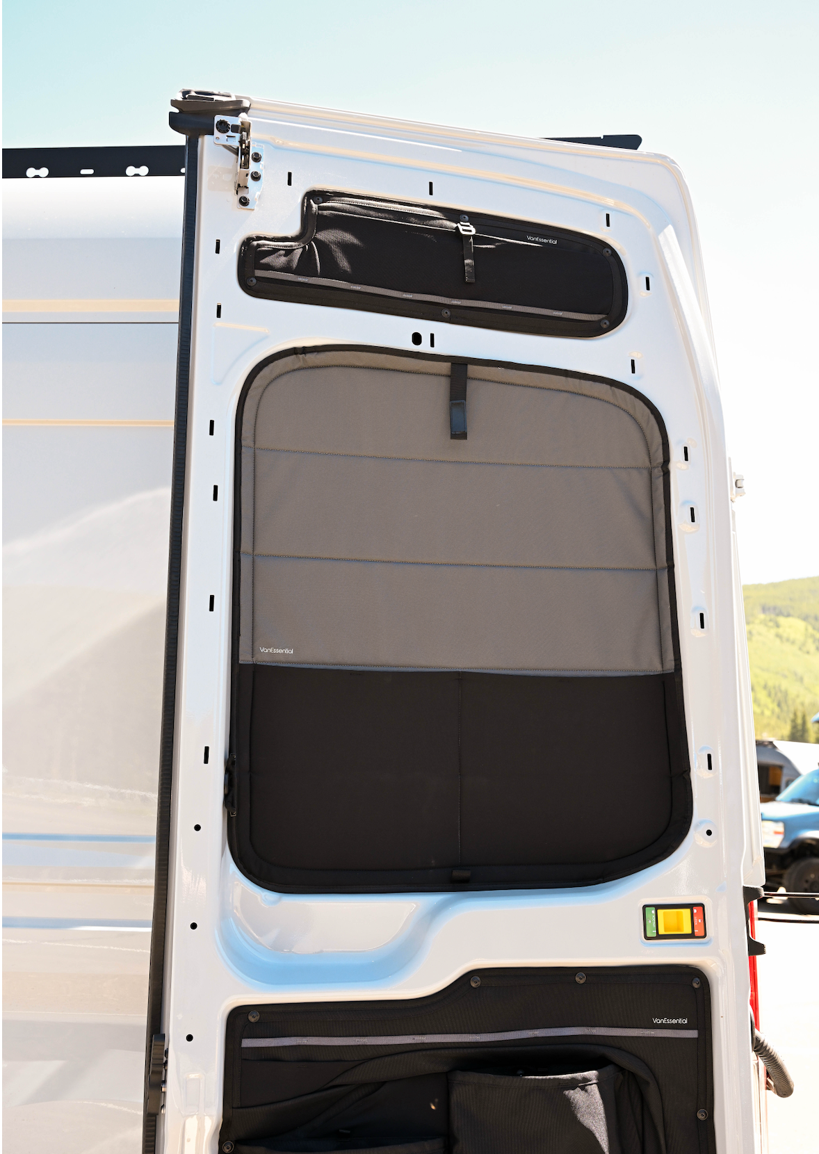 VanEssential Ford Transit Stealth Rear Door Window Covers (Pair)