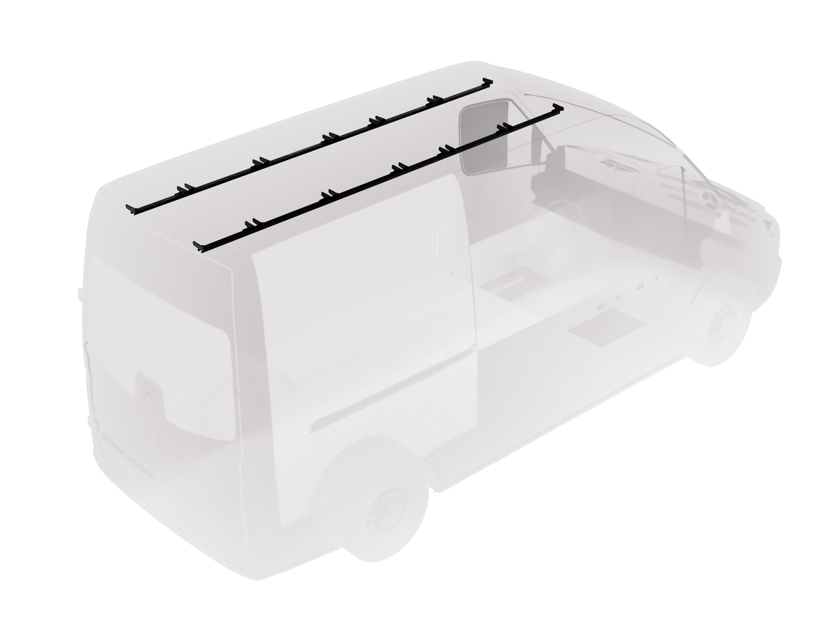 Virtus Vans 2019+ Mercedes Sprinter Structural Rail System 144"/170"