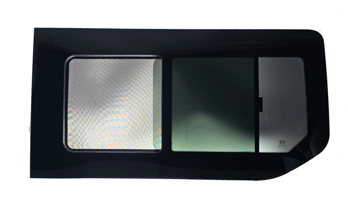 VWD 2015+ Ford Transit Driver Side Rear Quarter Slider Window - Medium / High Roof, 148" EXT WB (TL203-SE)