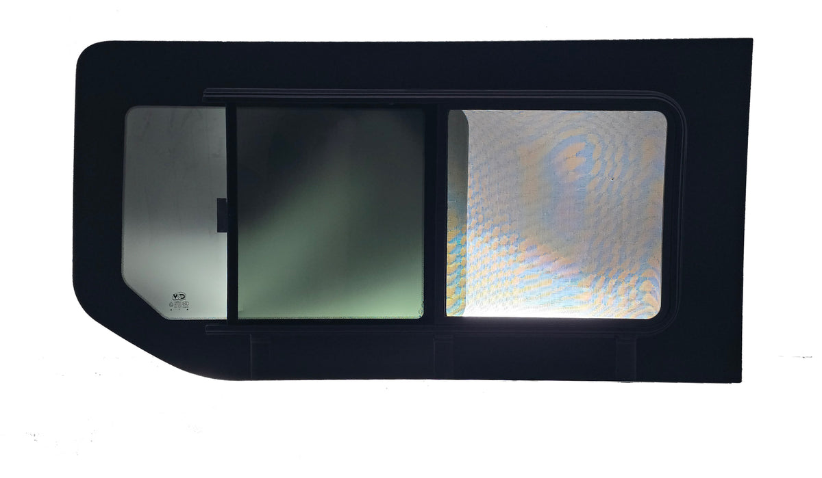 VWD 2015+ Ford Transit Driver Side Rear Quarter Slider Window - Medium / High Roof, 148" EXT WB (TL203-SE)