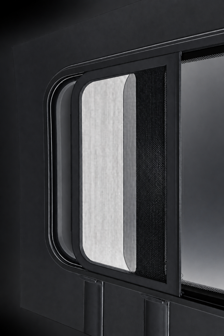 VWD 2015+ Ford Transit Driver Side Rear Quarter Slider Window - Medium / High Roof, 148" WB (TL204-SE)