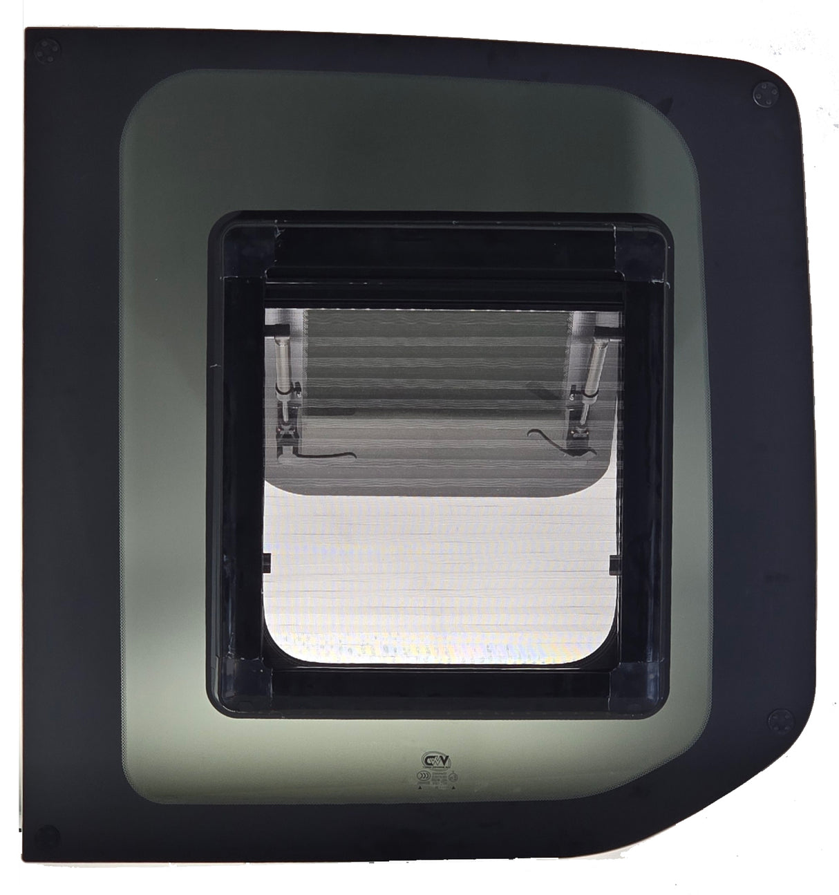 VWD 2015+ Ford Transit Awning Window Medium / High Roof Driver Side Rear Cargo Door (TL215-AW)