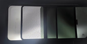 VWD 2015+ Ford Transit Passenger Side Rear Quarter Slider Window - Medium / High Roof, 148" EXT WB (TR203-SE)