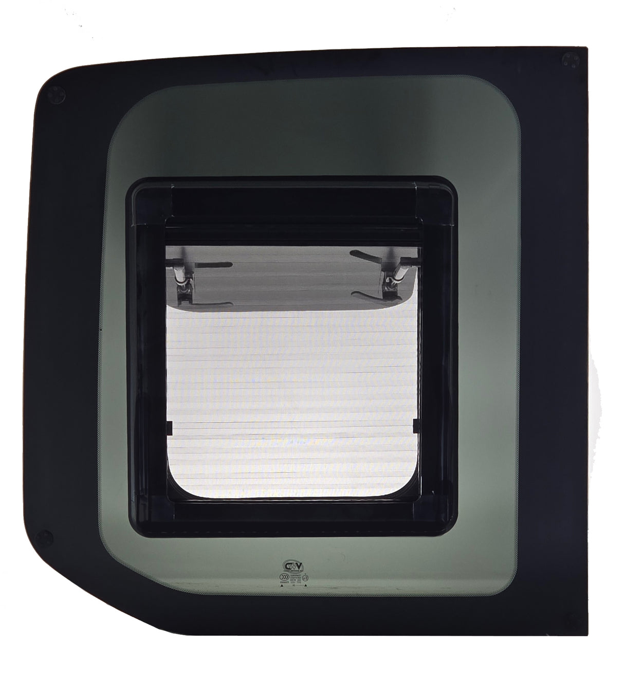 VWD 2015+ Ford Transit Awning Window Medium / High Roof Passenger Side Rear Cargo Door (TR215-AW)