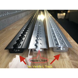 Tec Vanlife Flanged / Recessed "BEEFY" L Track