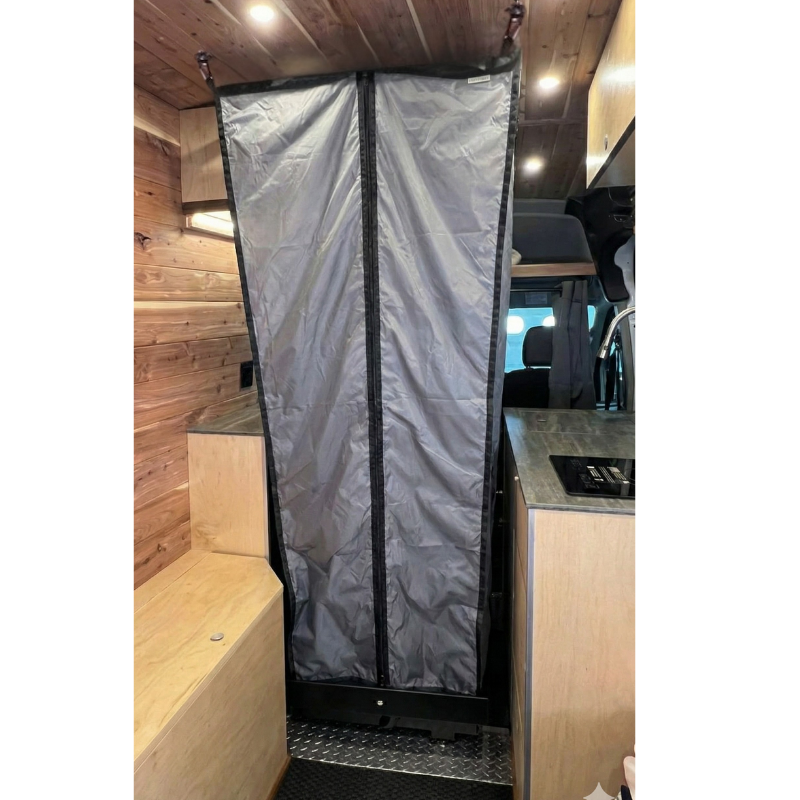 Tetravan Folding Shower 2.1 with Magnetic Curtain