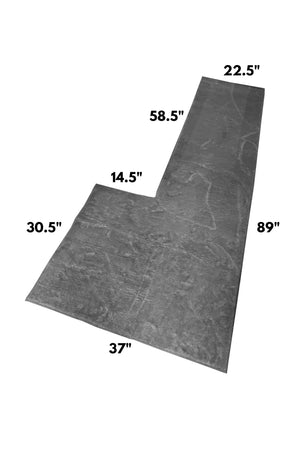 Sandy Vans L-Shaped Mercedes Sprinter Van Rug