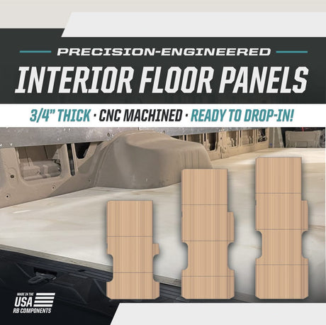 RB Components Transit Van CNC Wood Floor Kit