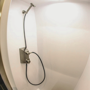 Tetravan Stainless Steel RV and Marine Shower Port System