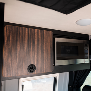 Canyon Adventure Vans Microwave Overhead Cabinet Kit – Revel '21-'24
