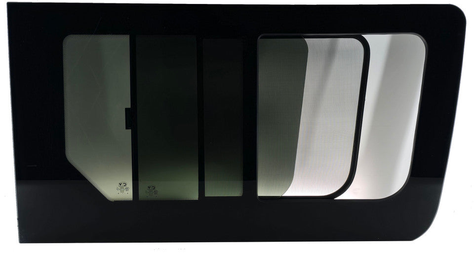 VWD 2007+ Mercedes Sprinter Passenger Side Sliding Door Half-Slider Window(SR101-SE)-11