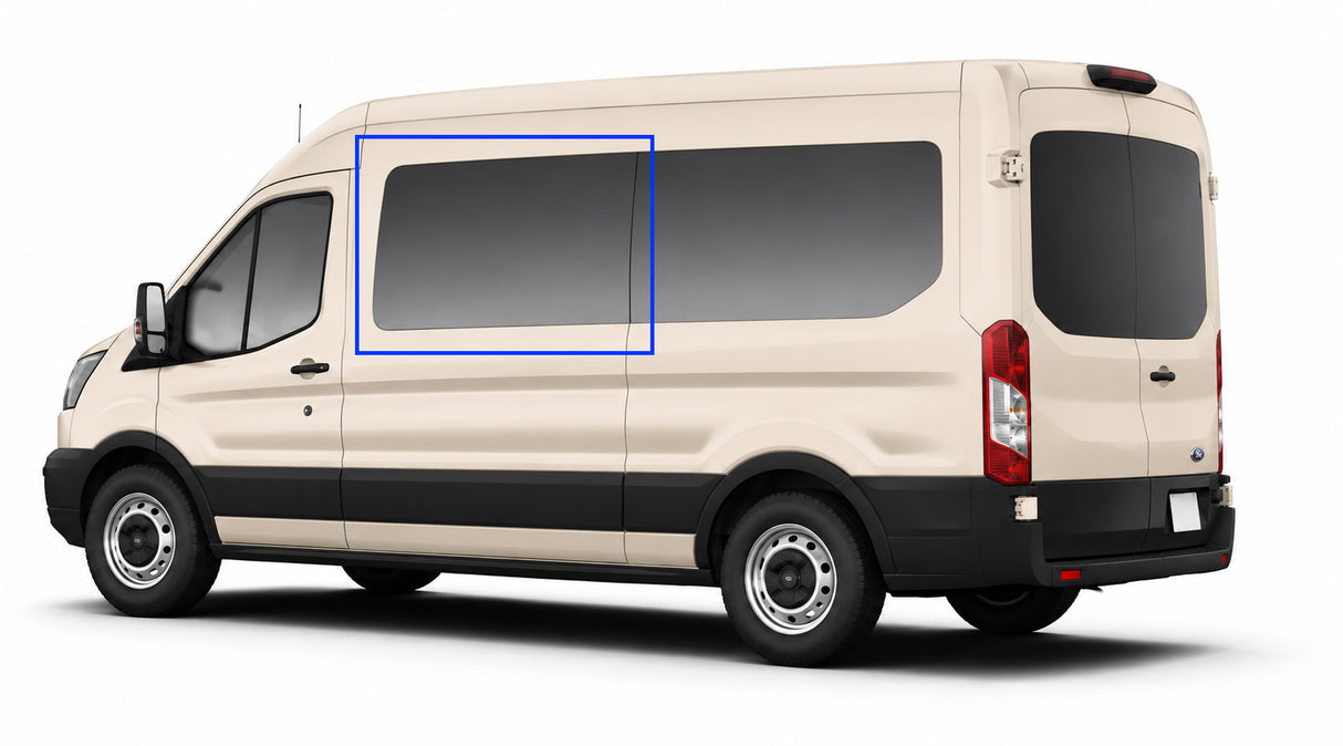 VWD Ford Transit Van Fixed Window Medium / High Roof 2015+ Driver Side Forward (TL201-F)-2