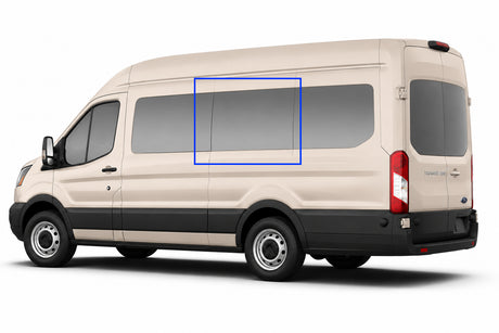 VWD Ford Transit Van Fixed Window Medium / High Roof 2015+ Driver Side Middle (148"/148" EXT WB) (TL202-F)-2