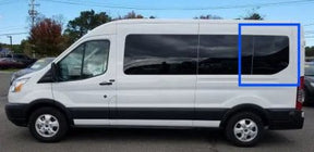 VWD Ford Transit Van Fixed Window Medium / High Roof 2015+ Driver Side Rear Quarter 148"WB (TL204-F)-1