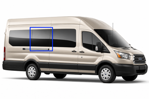 VWD Ford Transit Van Fixed Window Medium / High Roof 2015+ Passenger Side Middle (148"/148"EXT WB) (TR202-F)-2