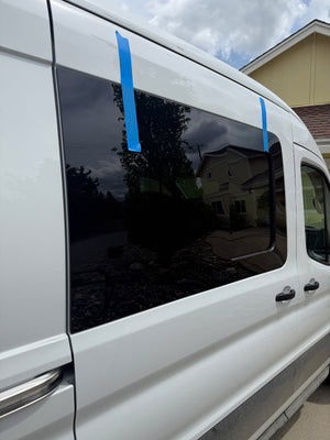 VWD Ford Transit Van Slider Window Medium / High Roof 2015+ Passenger Side Sliding Door (TR201-SE)-9