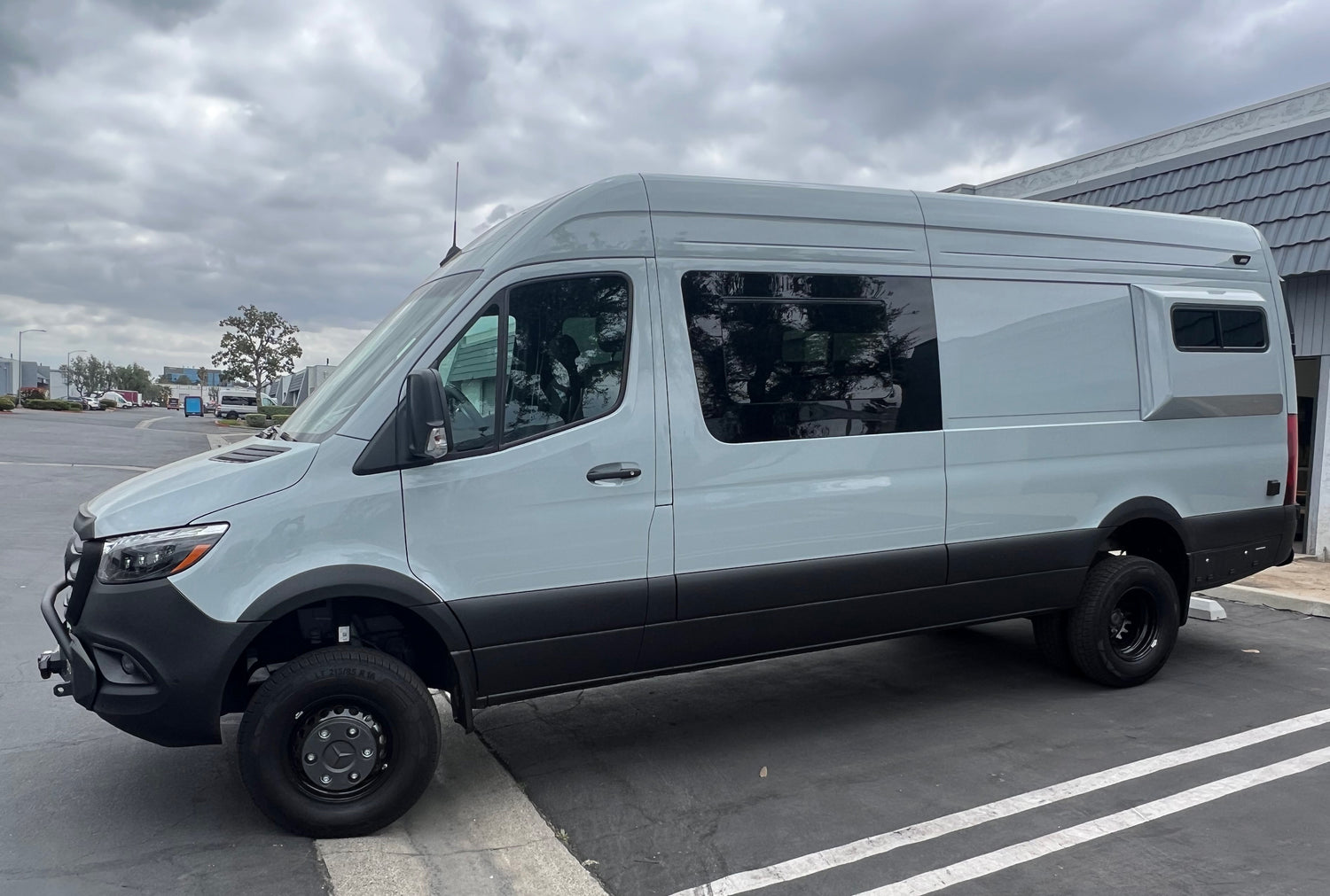 VWD Mercedes Sprinter Premium Awning Window 2007+ Driver Side Forward (T904884L)-11