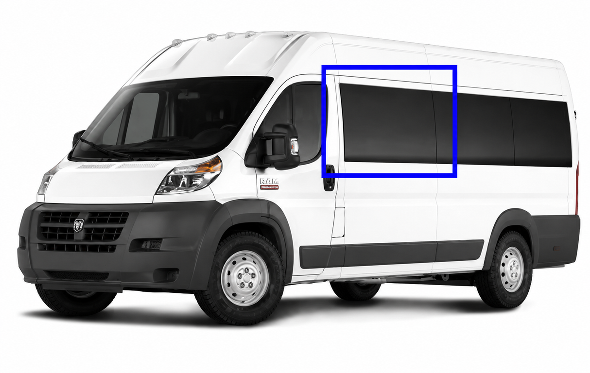 VWD Ram ProMaster Van Fixed Window 2014+ Driver Side Forward (RL301-F)-3
