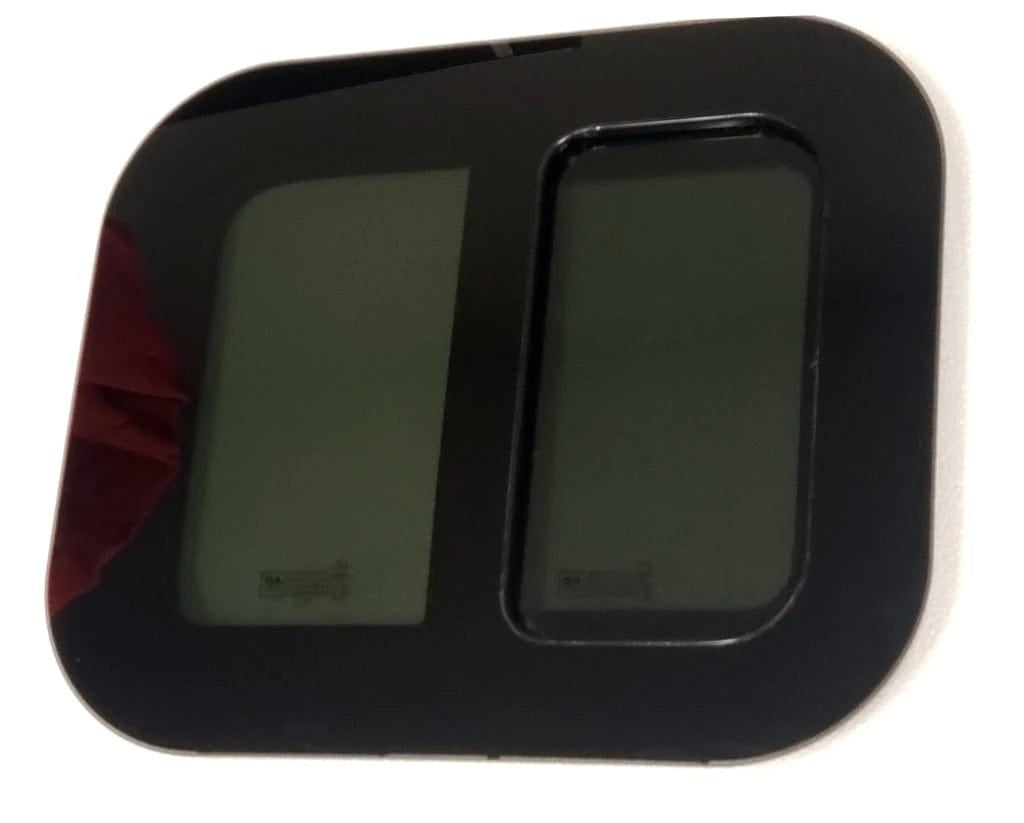 AM Auto Universal-Fit Driver Side Half-Slider Screened Window 15"H x 18"W (UBW-L1815-HSS-6300 P)