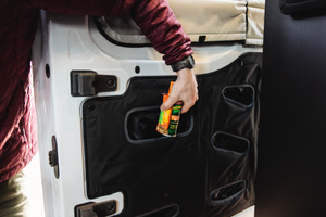 VanEssential Ford Transit Lower Sliding Door Storage Panel