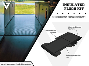 Virtus Vans 2019+ Mercedes Sprinter Floor Panel System