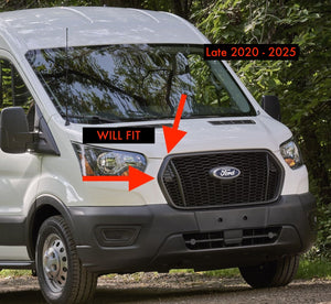 Terrawagen Aero Hood Spoiler for Ford Transit 2021+ – Paint Protection and Debris Deflection