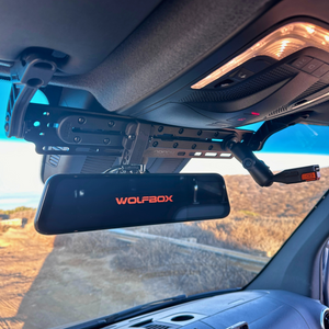 TERRA X WOLFBOX Dash Cam Visordok Track Mounting Kit