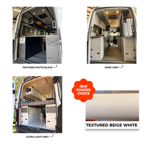 Lost Hiway 32 in. Aluminum Upper Cabinet - Truck Camper Storage