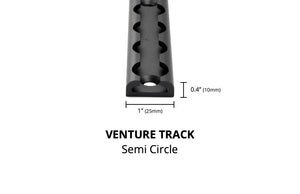 VanEssential Semi-Circle Venture L-Track (2 Pack)