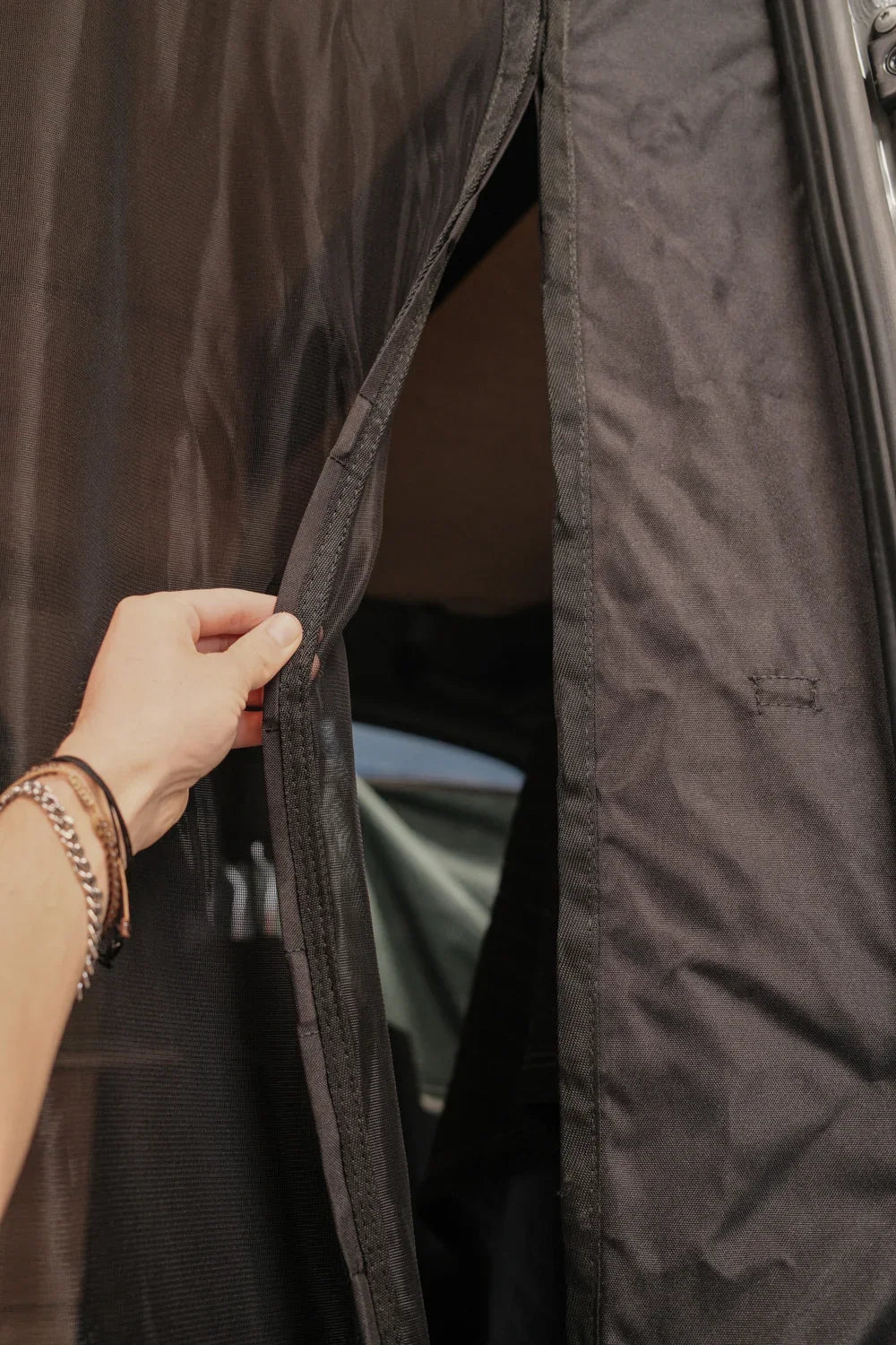 Sandy Vans 2007+ Mercedes Sprinter Van Slider Door Bug Screen