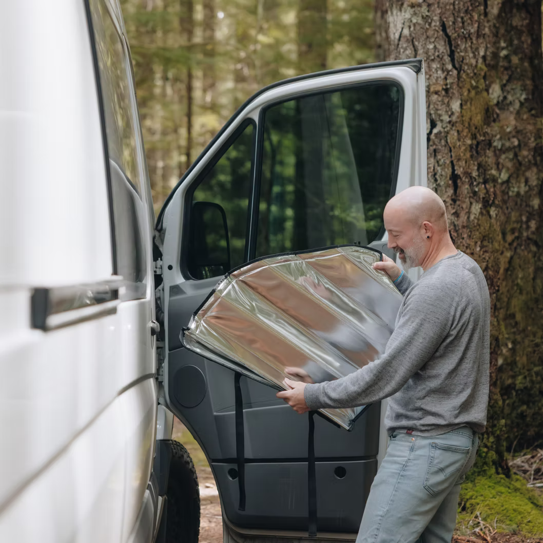 VanEssential Mercedes Sprinter Front Window Covers Kit