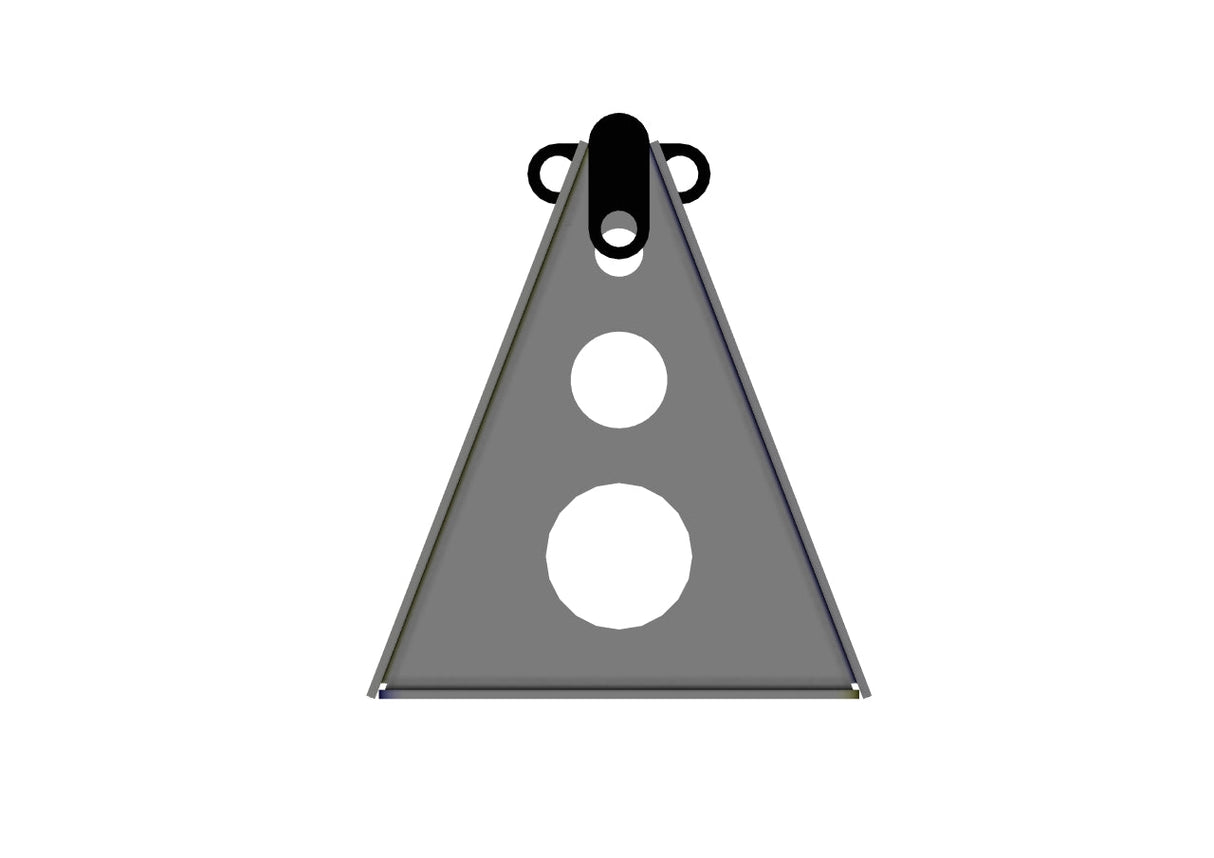 RB Components 2007+, Roof Bar 64" Wide - 12" Lift - High Roof - AC/Vent Cover Restrictions