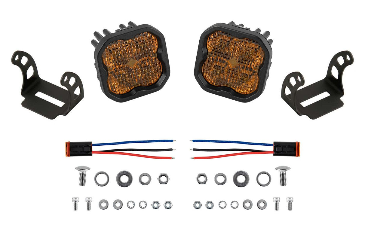 Diode Dynamics Light Pods - SS3 Pro ABL Yellow Combo (Pair)