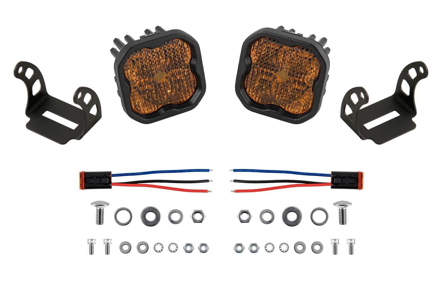 Diode Dynamics Light Pods - SS3 Pro ABL Yellow Combo (Pair)