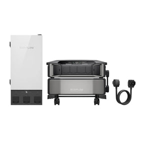 EcoFlow DELTA Pro Ultra ( Inverter + 1* Battery) + Smart Home Panel 2 (Front View) - Campervan HQ