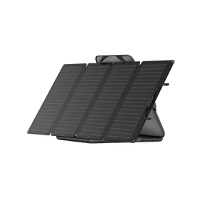 EcoFlow 160W Portable Solar Panel (Angle) - Campervan HQ