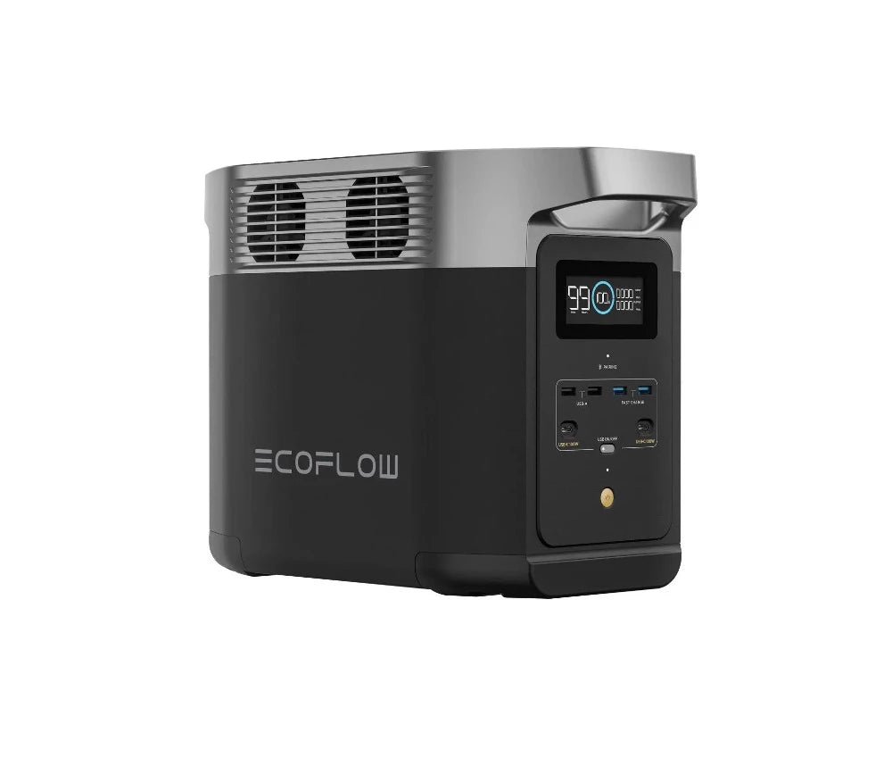 EcoFlow 1kWh DELTA 2 + 800W Alternator Charger + 110W Portable